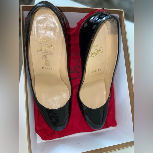 Christian Louboutin ‘New Simple Pump 120 Patent Calf’ in Black (Size 39 / 9) - Picture 7 of 7